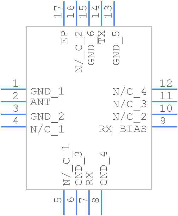 SKY12207-478LF - Skyworks - PCB symbol
