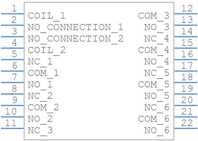 V23030C1021A206 - TE Connectivity - PCB symbol