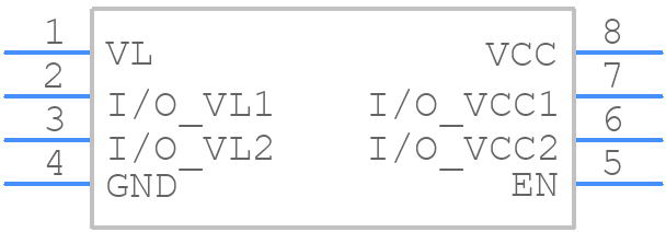 NLSX4373DMR2G - onsemi - PCB symbol