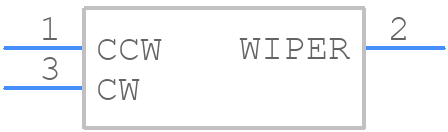 3260W-1-502 - Bourns - PCB symbol