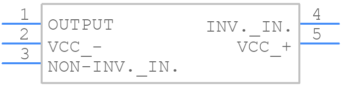 TSH70CLT - STMicroelectronics - PCB symbol