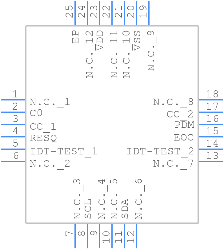 ZSSC3230BI3R - Renesas Electronics - PCB symbol