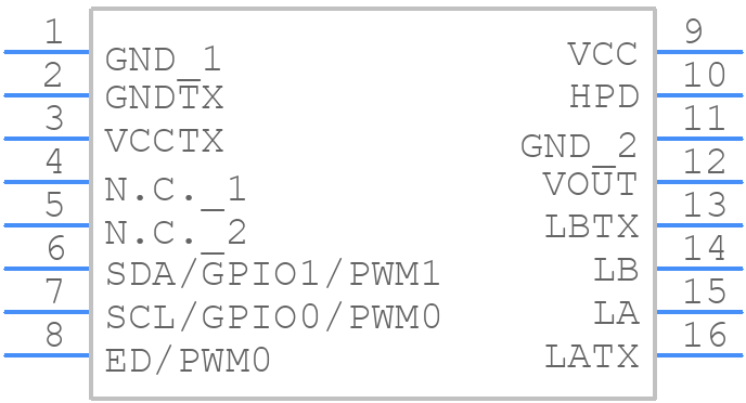 NTA53321G0FHKZ - NXP - PCB symbol