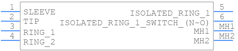 SJ-435107RS - Same Sky - PCB symbol