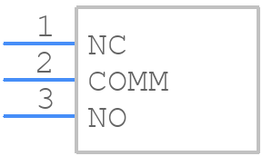 200AWMSP6T1A1M2QE - E-Switch - PCB symbol