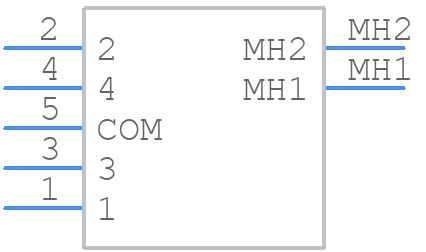 EC18AGA20402 - ALPS Electric - PCB symbol