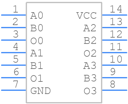 74ACT32SCX - onsemi - PCB symbol
