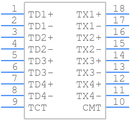 QD18A11 - TNK - PCB symbol