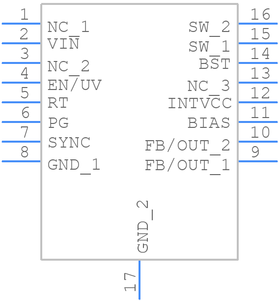 LT8619EMSE#PBF - Analog Devices - PCB symbol