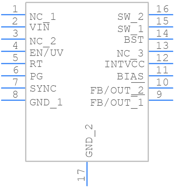 LT8619EMSE-5#PBF - Analog Devices - PCB symbol