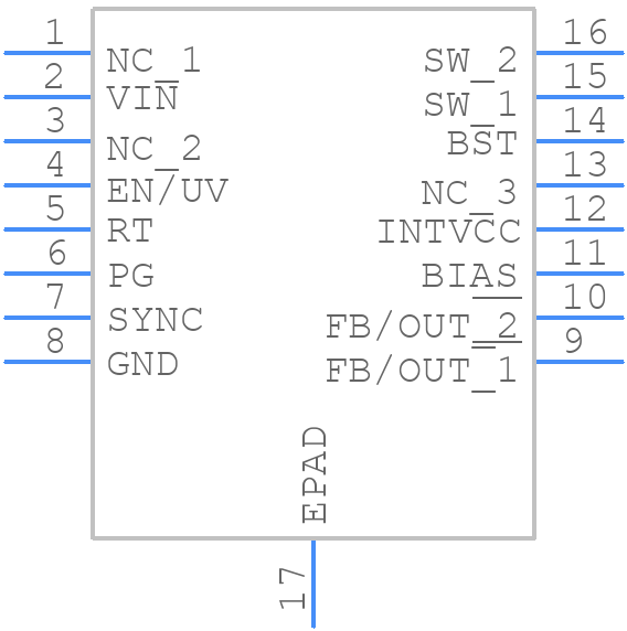 LT8619IMSE-5#PBF - Analog Devices - PCB symbol