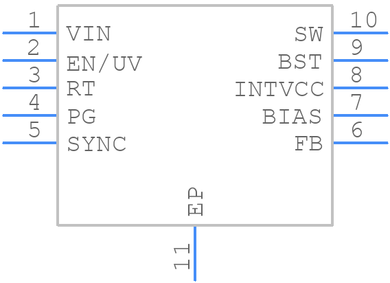 LT8619IDD#PBF - Analog Devices - PCB symbol