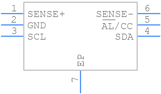 LTC2942IDCB#TRMPBF - Analog Devices - PCB symbol