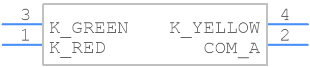 EAST1616RGYA0 - Everlight - PCB symbol