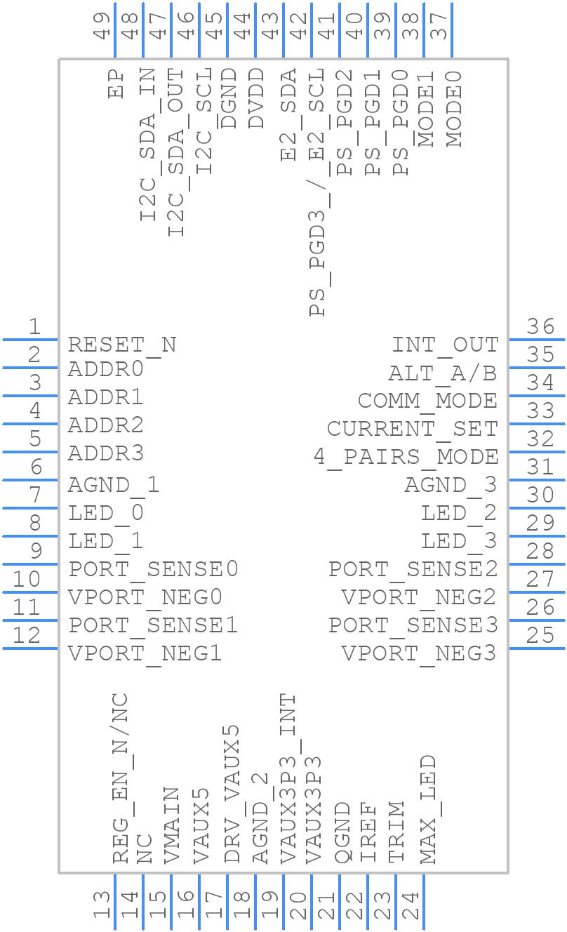 PD69104B1ILQ-TR - Microchip - PCB symbol