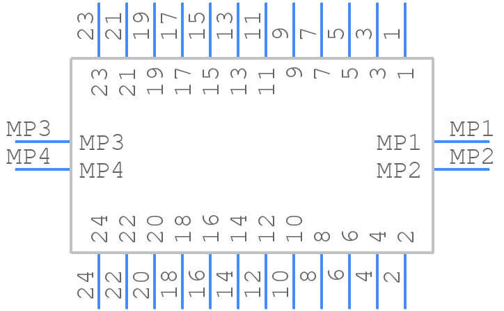 FH12-24S-1SVA(54) - Hirose - PCB symbol