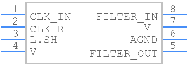 LMF40CIN-50 - Texas Instruments - PCB symbol