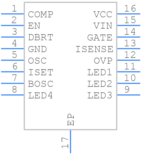 MP3394SGF-Z - Monolithic Power Systems (MPS) - PCB symbol