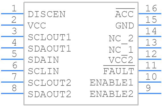 LTC4312CMS#PBF - Analog Devices - PCB symbol