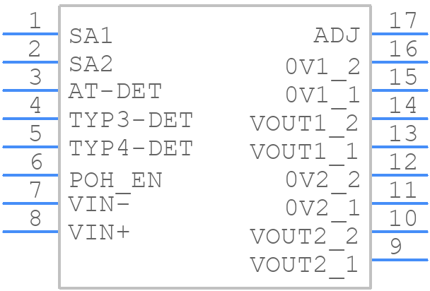 Ag5800 - Silvertel - PCB symbol