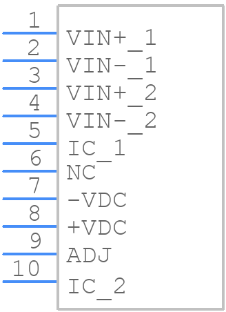Ag9703S - Silvertel - PCB symbol