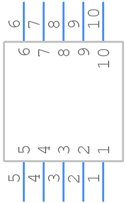 SRBV160803 - ALPS Electric - PCB symbol