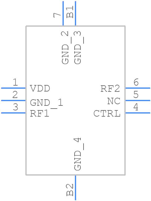 QPC4270TR7 - Qorvo - PCB symbol