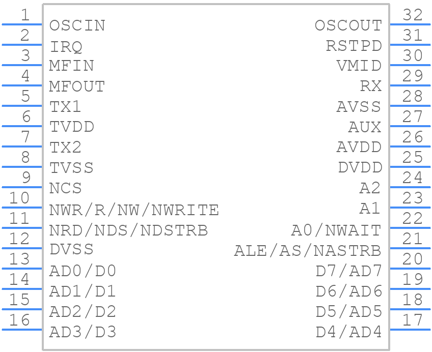 MFRC50001T - NXP - PCB symbol