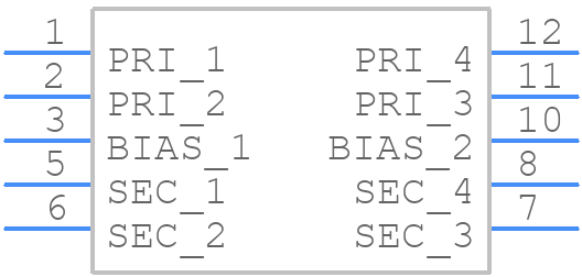 POE13F-50LD - COILCRAFT - PCB symbol