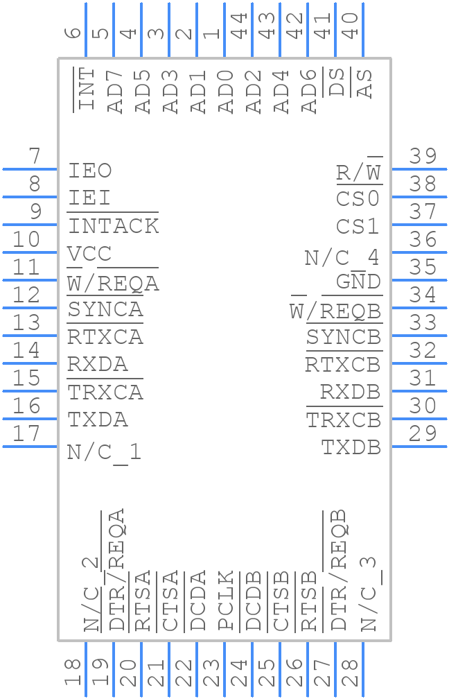 Z8523016VSG - LITTELFUSE - PCB symbol