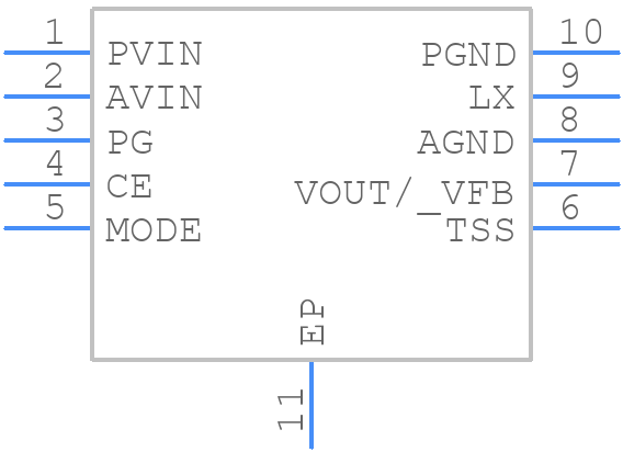 RP506K001F-TR - Ricoh - PCB symbol