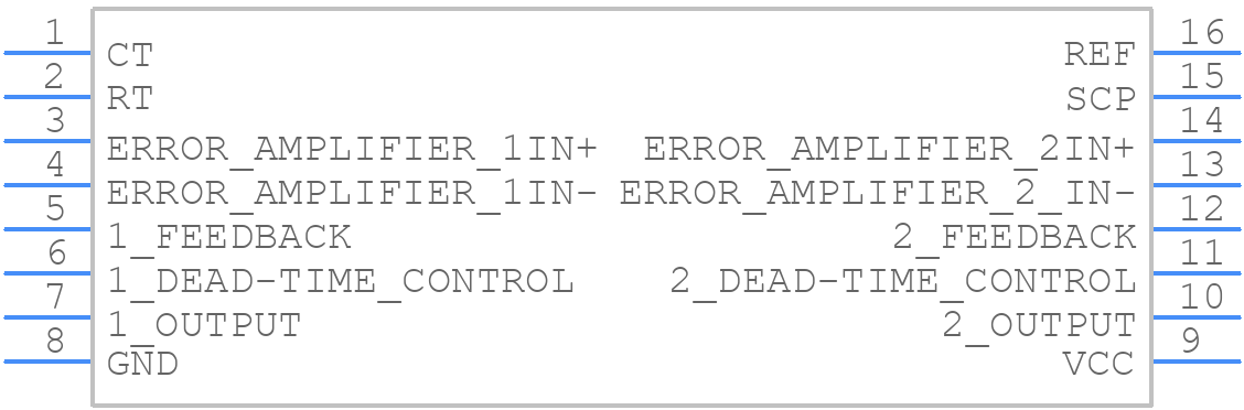TL1453CNSRG4 - Texas Instruments - PCB symbol