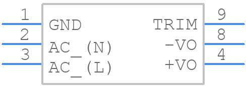 PSK-S25D-9 - CUI Inc. - PCB symbol