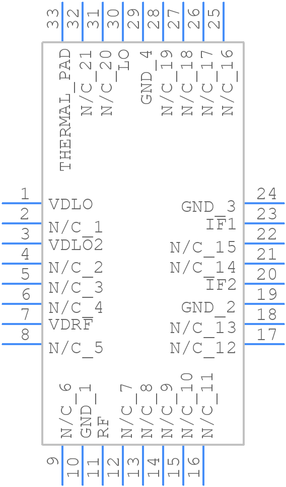 HMC904LC5 - Analog Devices - PCB symbol