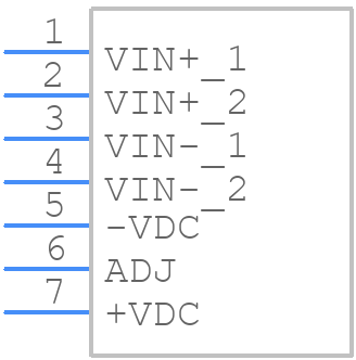 Ag7200 - Silvertel - PCB symbol