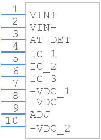 Ag5305 - Silvertel - PCB symbol