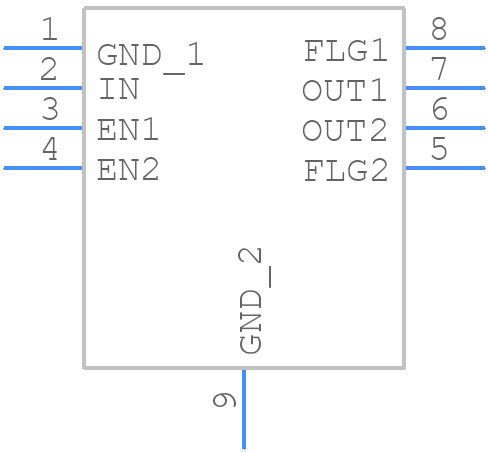 AP2192AFGEG-7 - Diodes Incorporated - PCB symbol