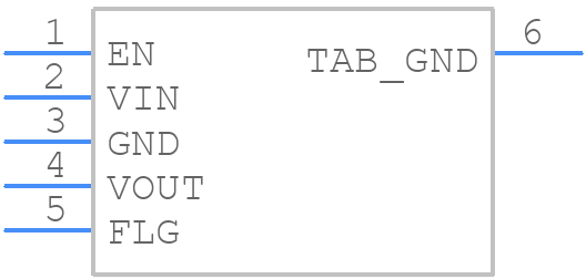 NCP59301DS33R4G - onsemi - PCB symbol