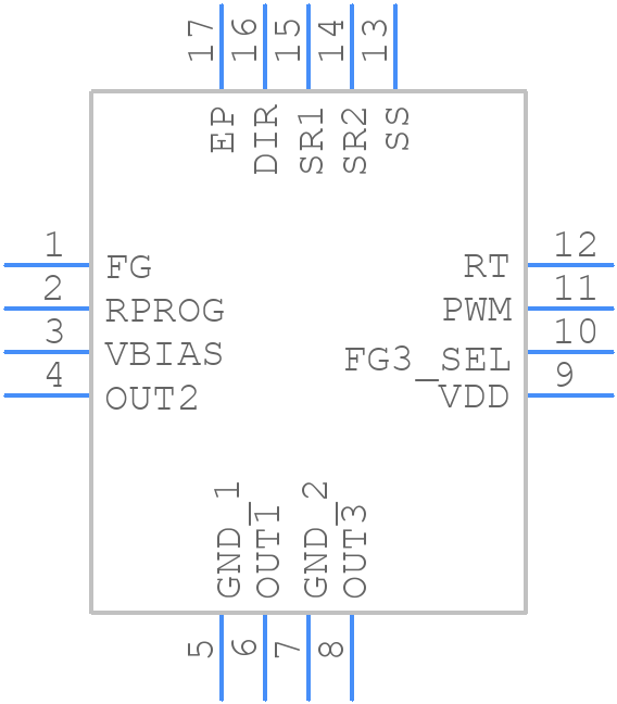 MTD6508T-ADJE/JQ - Microchip - PCB symbol