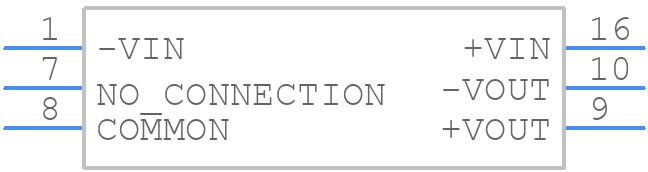 ISM0224D15-TR - XP POWER - PCB symbol