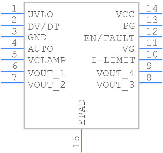 STEF01FTR - STMicroelectronics - PCB symbol