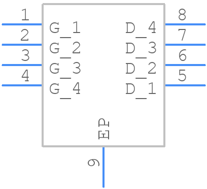 NPT1004D - MACOM - PCB symbol