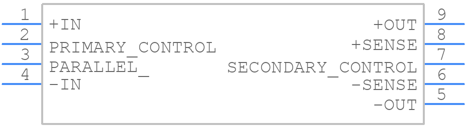 V24B48C200BG - VICOR - PCB symbol