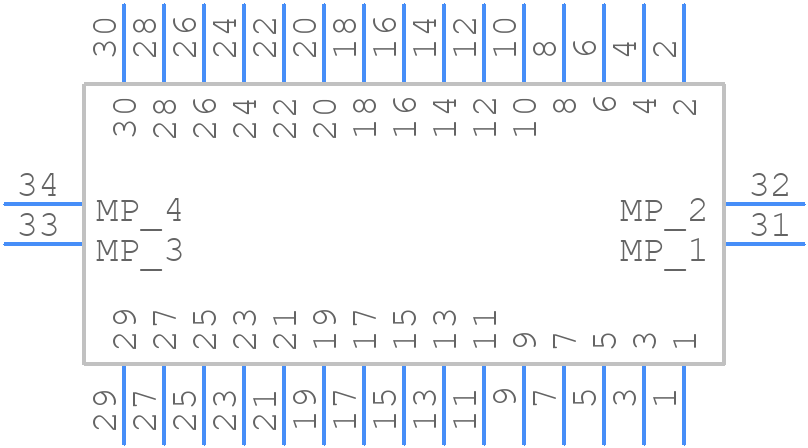 503304-3040 - Molex - PCB symbol