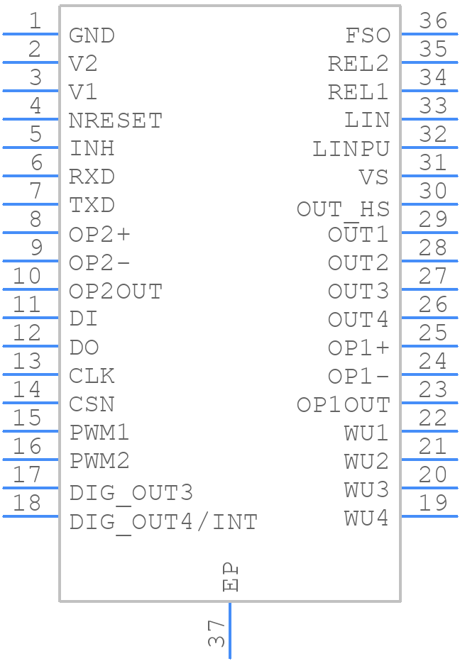 L9952GXPTR - STMicroelectronics - PCB symbol