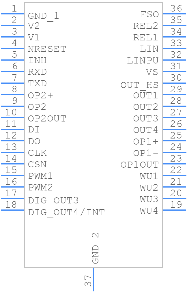 L9952GXP - STMicroelectronics - PCB symbol
