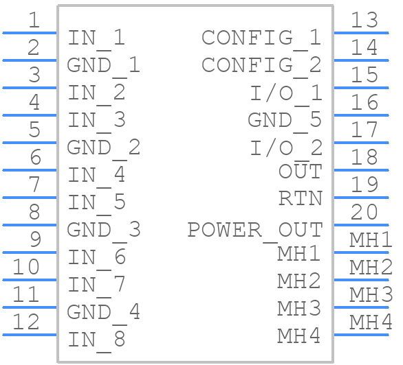 G46A20121012W2EU - Amphenol - PCB symbol