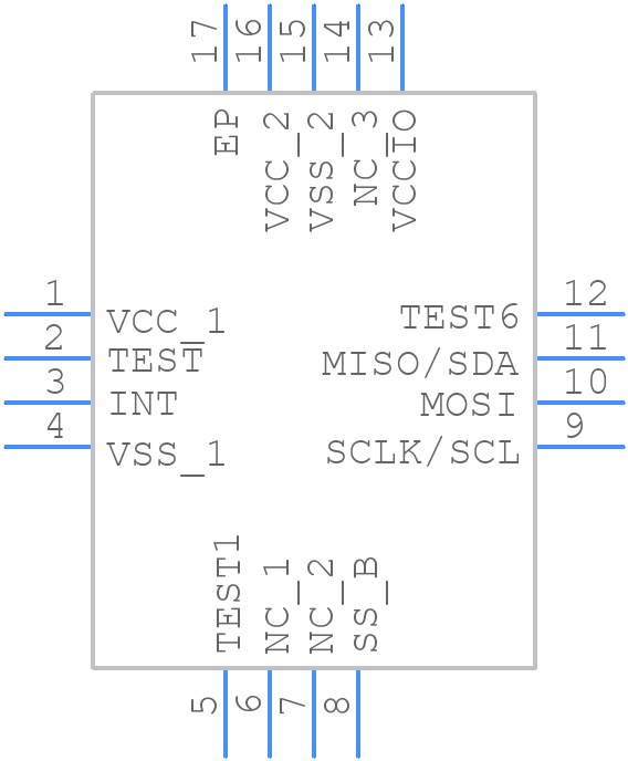 FXPS7550DI4T1 - NXP - PCB symbol