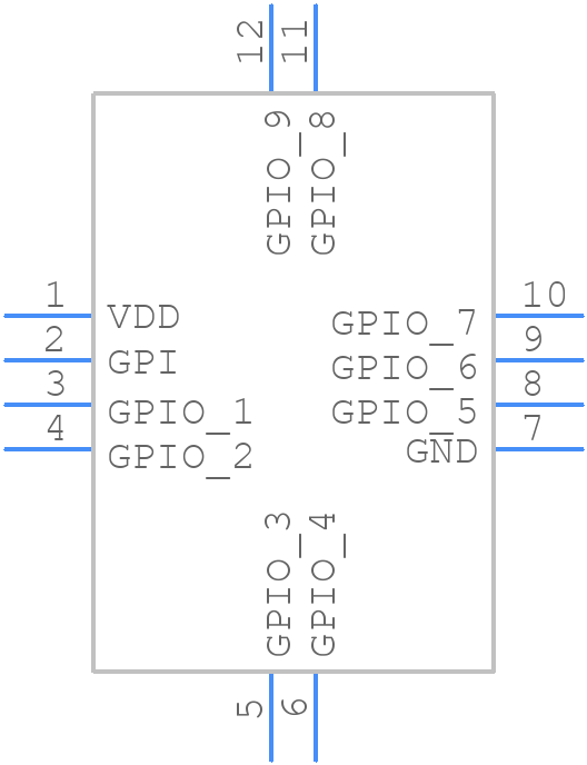 SLG46120V - Renesas Electronics - PCB symbol
