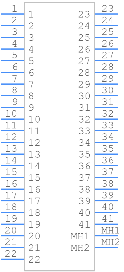 3043W2SAT99N20X - CONEC - PCB symbol